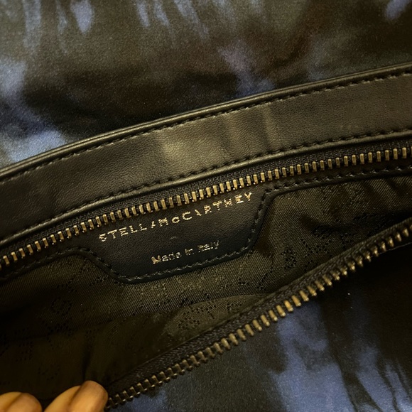 Stella McCartney Satin and Chain Fold over Envelope Clutch - Picture 5 of 6